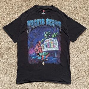 TRAVIS SCOTT Welcome To Astroworld T Shirt Mens L Large Band Concert